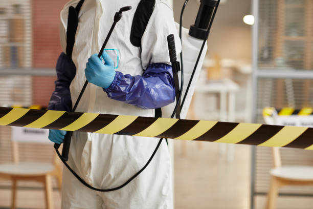 Professional Blood Cleanup technician working in Tobias, NE